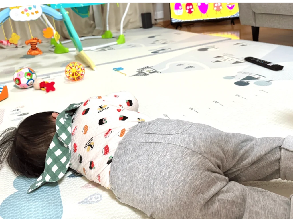 プレイマットが大好きすぎた我が家