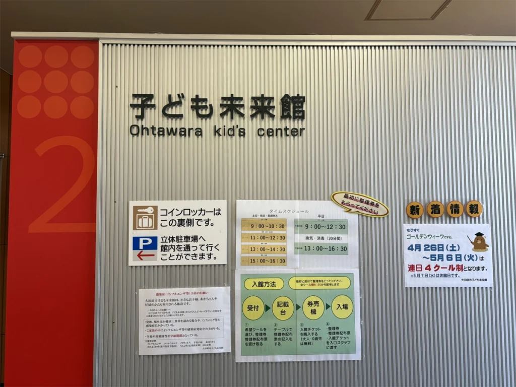 大田原市子ども未来館の案内