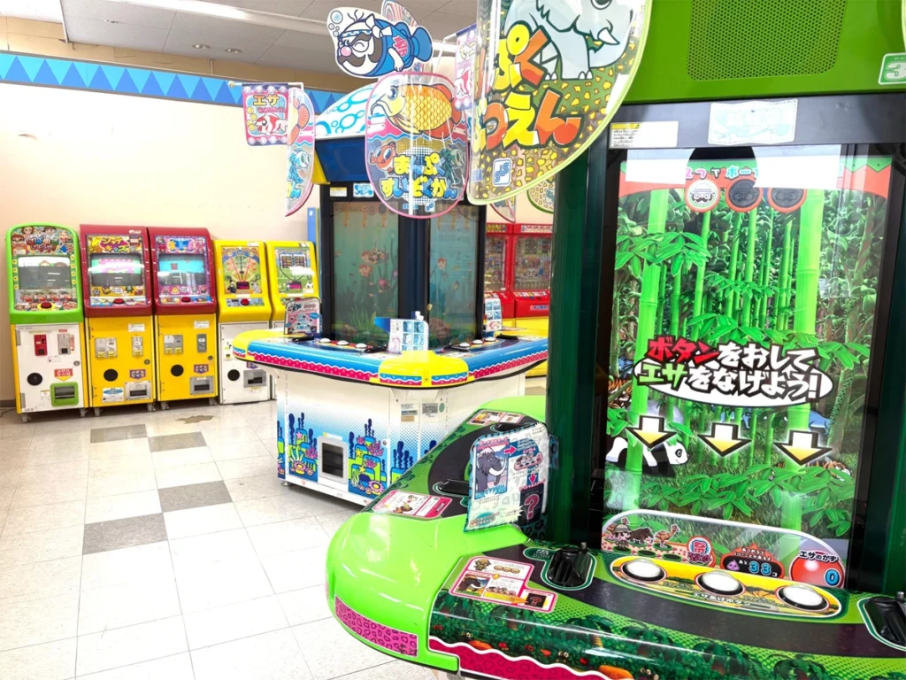 ベイシア矢板店2階あそびのくに|メダルゲーム