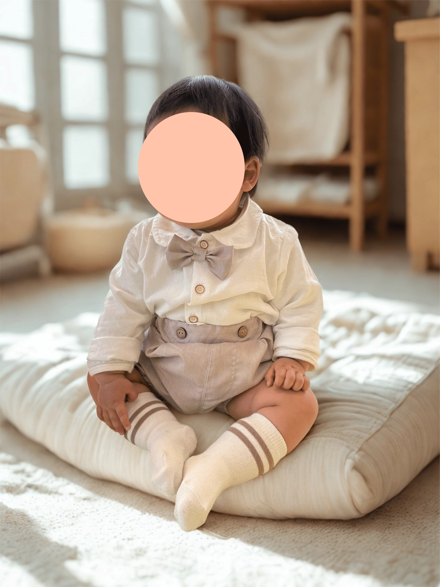 保育園にいる息子