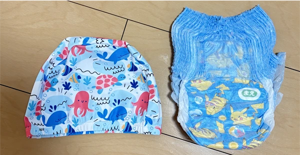 1歳でベビースイミングに入会した時の持ち物
