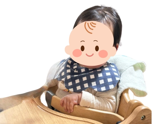 生後10ヶ月コニースタイのサイズ感|ちょうどいい